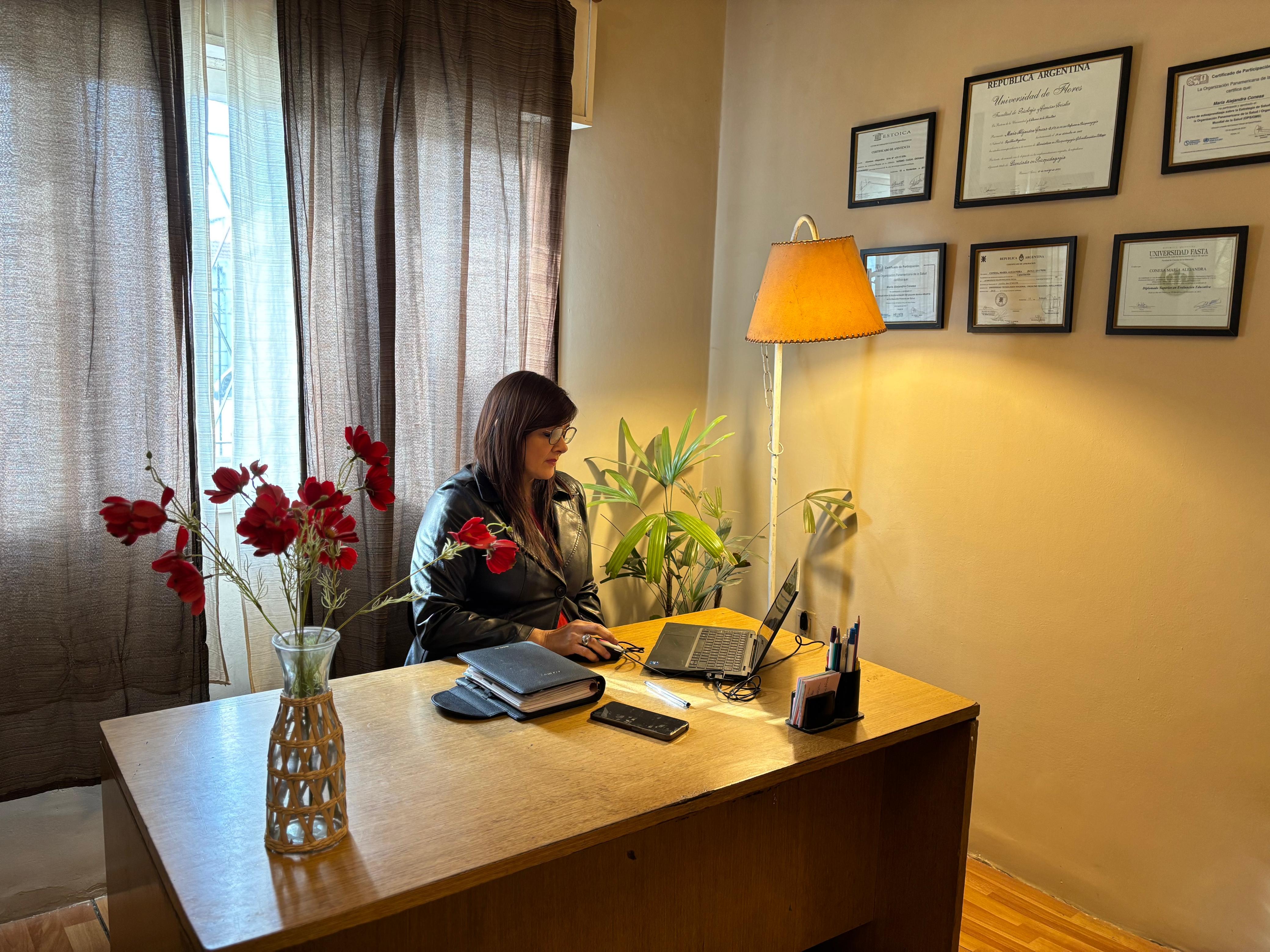 Consultorio de la Lic. Alejandra Conesa en Lomas de Zamora